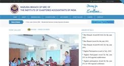 Desktop Screenshot of madurai-icai.org